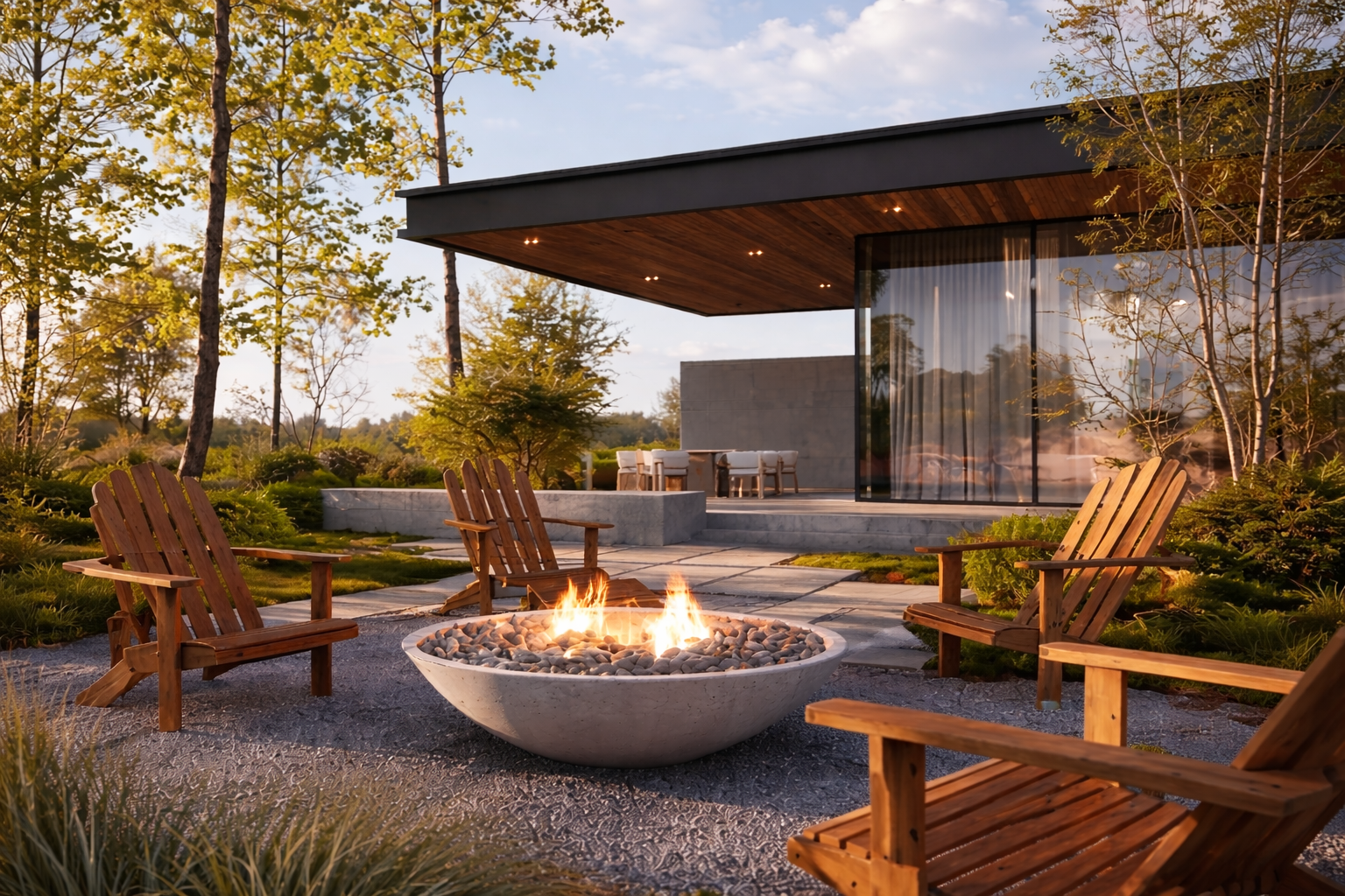 Concrete Fire Pits