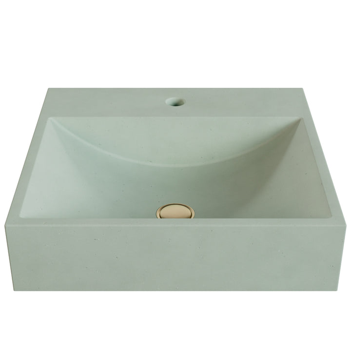 Chavo Barrel Vessel Faucet Ledge Sink - 20"