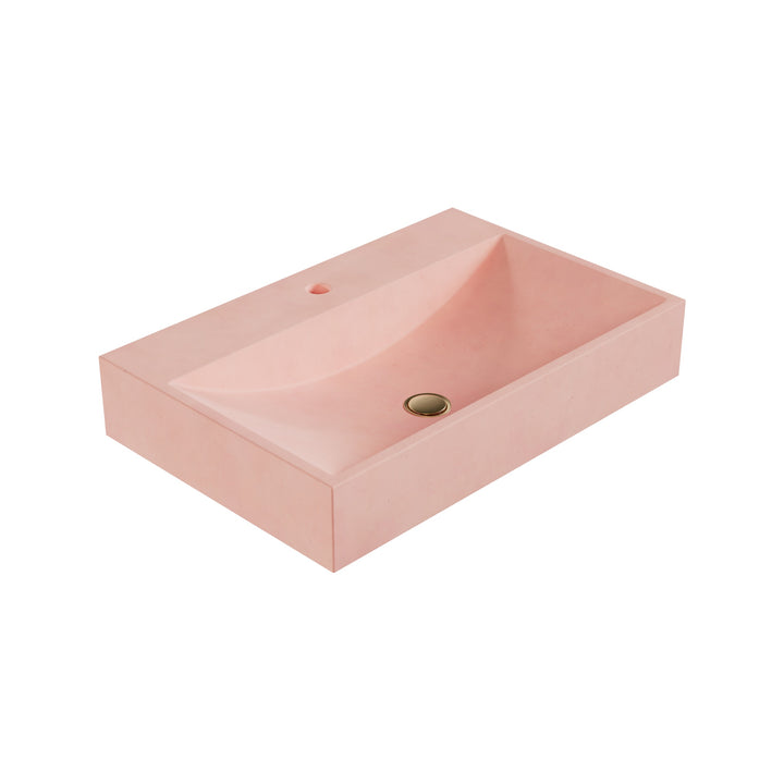 Chavo Barrel Vessel Faucet Ledge Sink - 28"