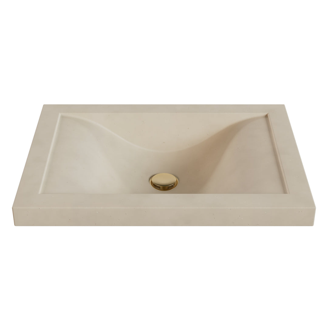 Dorry Wave Drop-In Sink - 22"