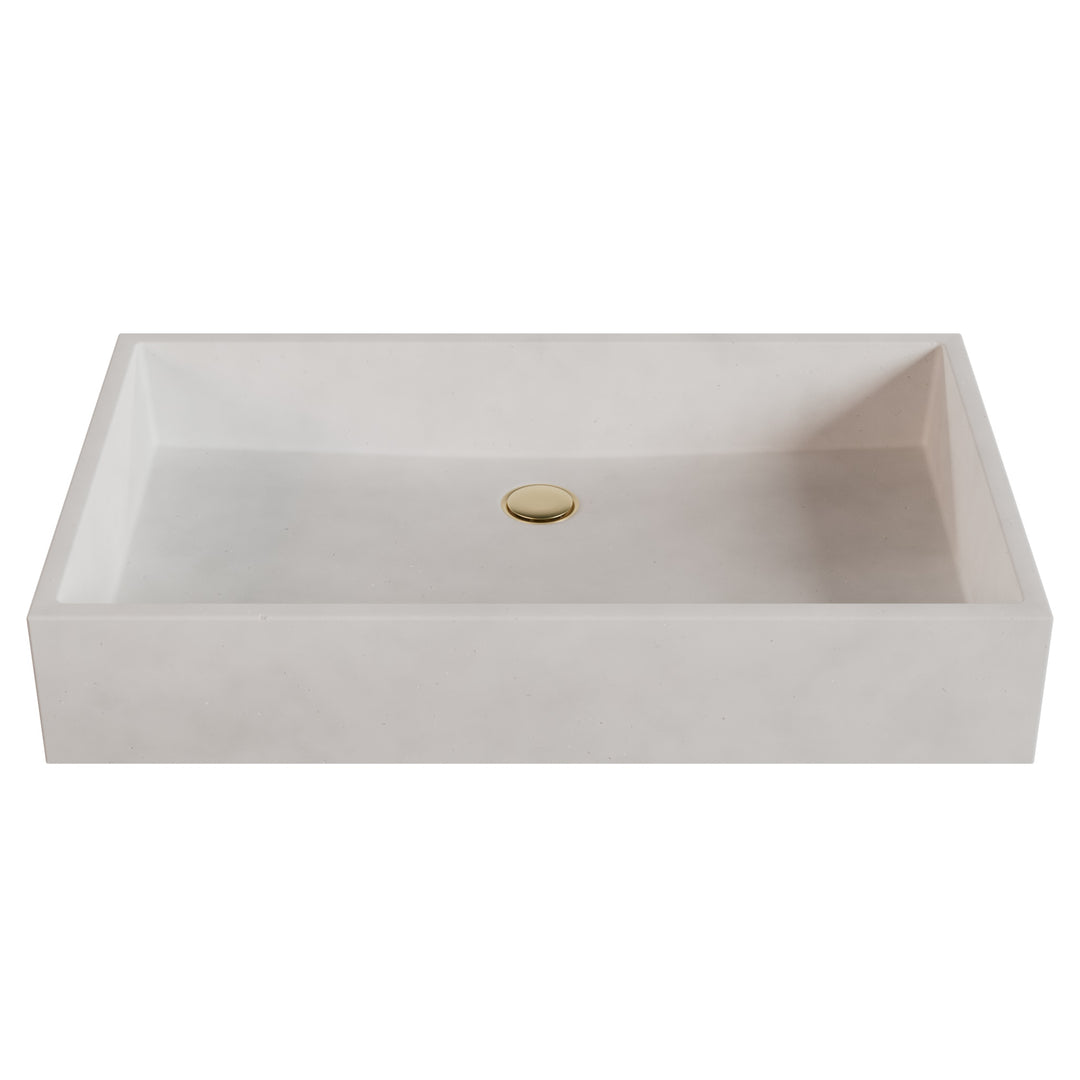 Franky Trough Vessel Sink - 28"