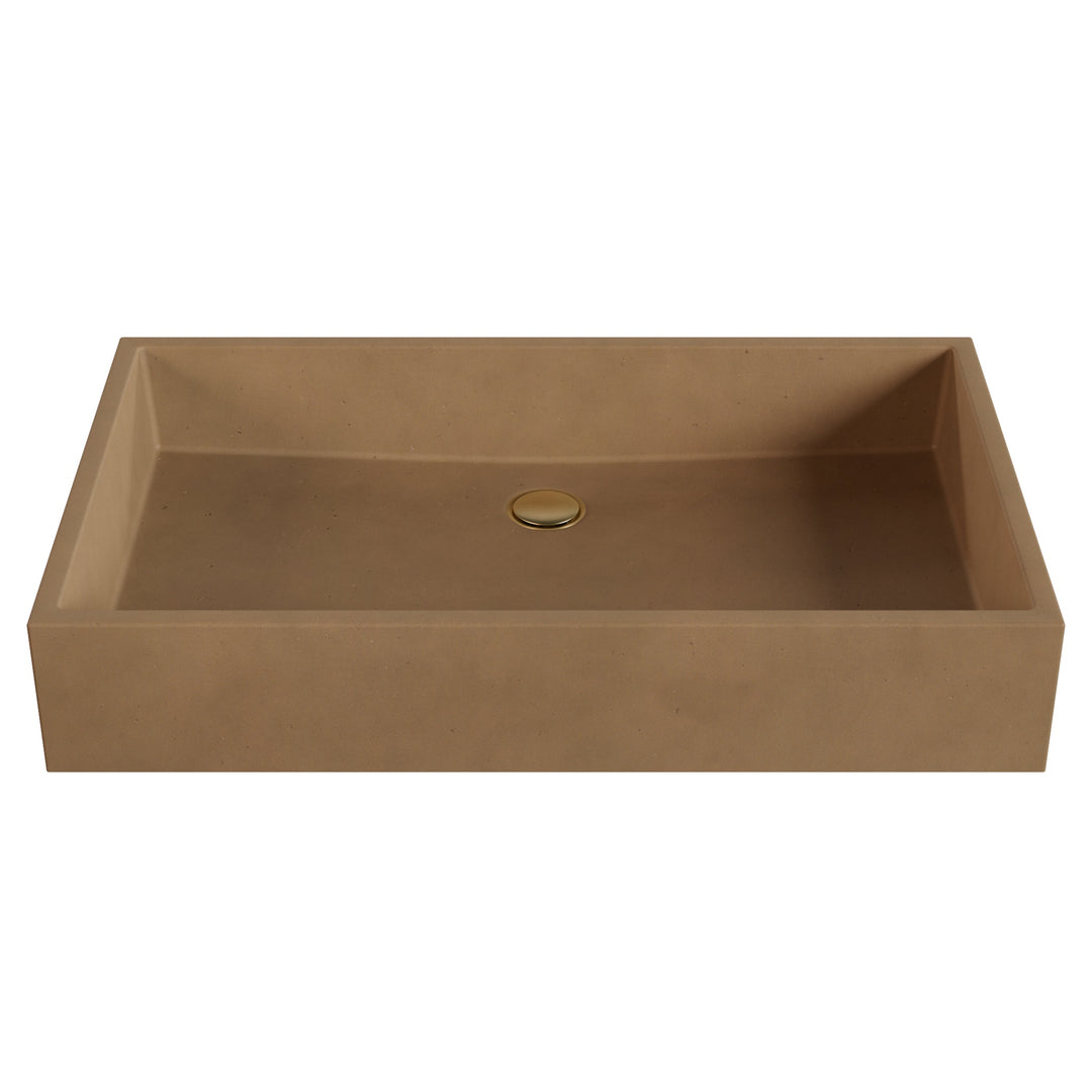 Franky Trough Vessel Sink - 28"