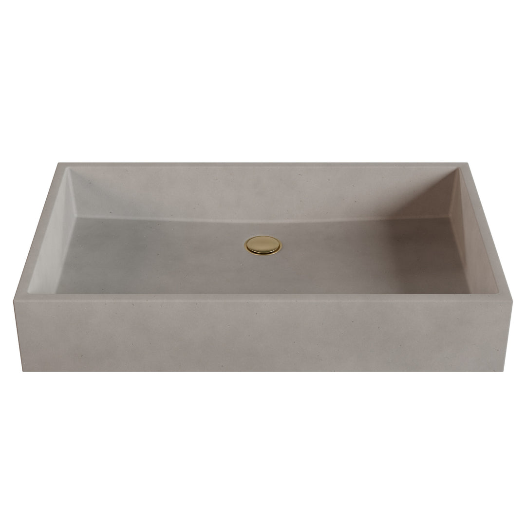 Franky Trough Vessel Sink - 28"