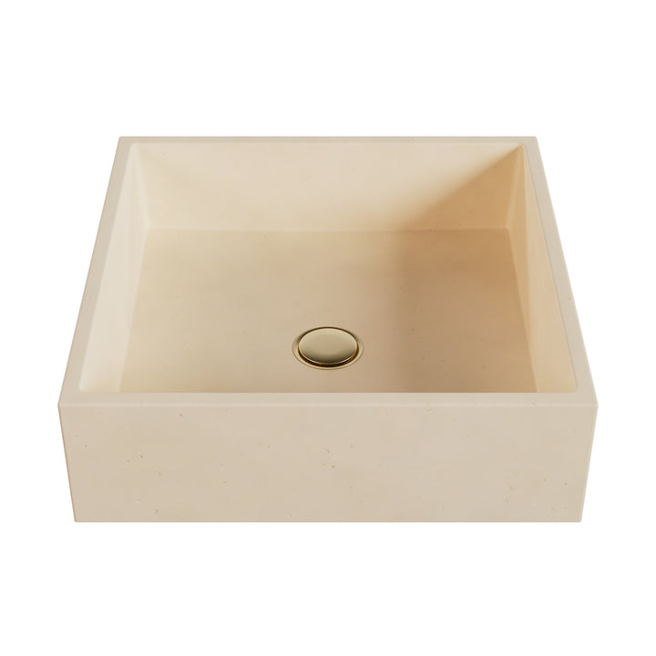 Kuro Trough Vessel Powder Sink - 16.5"