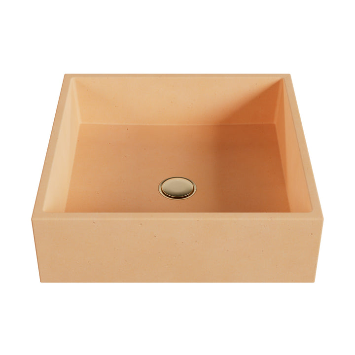 Kuro Trough Vessel Powder Sink - 16.5"