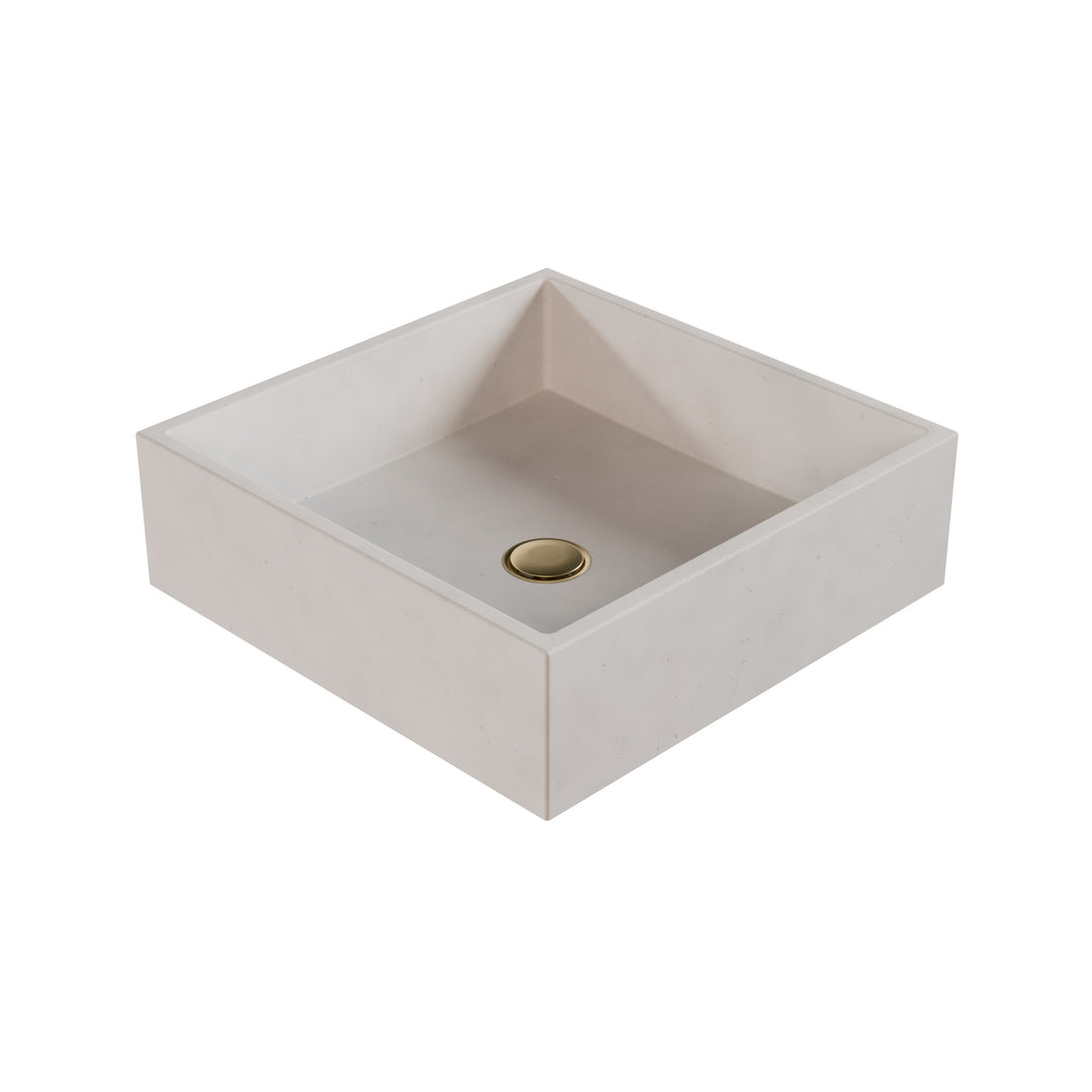 Kuro Trough Vessel Powder Sink - 16.5"