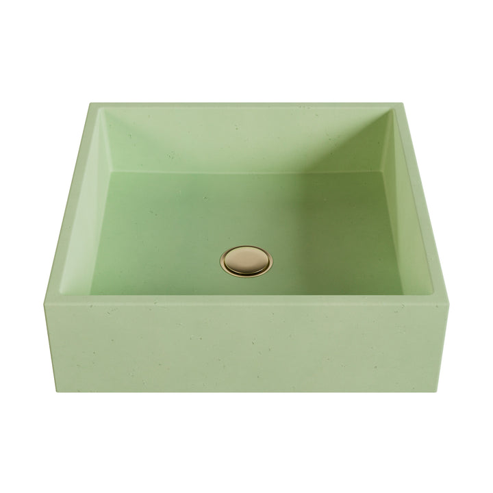 Kuro Trough Vessel Powder Sink - 16.5"