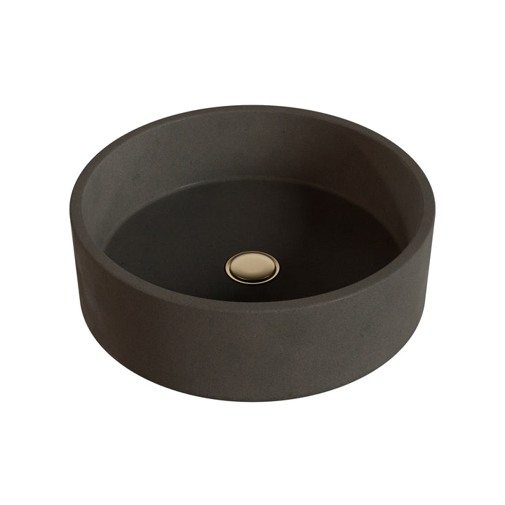 Luffy Circle Vessel Powder Sink - 16.5"