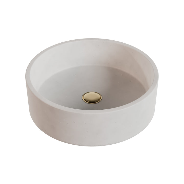 Luffy Circle Vessel Powder Sink - 16.5"