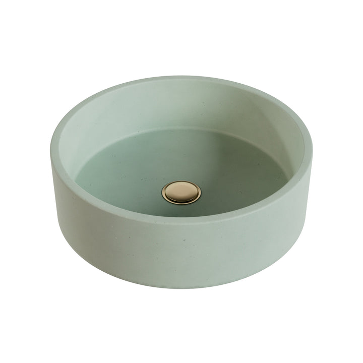 Luffy Circle Vessel Powder Sink - 16.5"