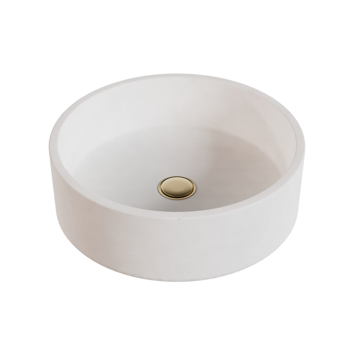 Luffy Circle Vessel Powder Sink - 16.5"
