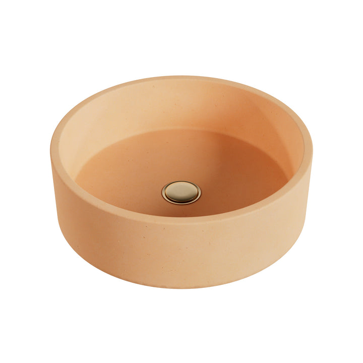 Luffy Circle Vessel Powder Sink - 16.5"