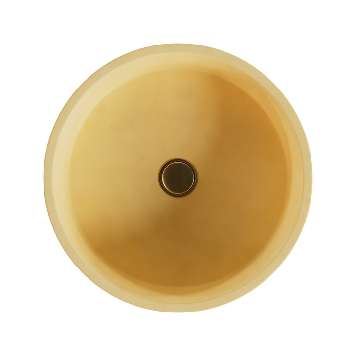 Luffy Circle Vessel Powder Sink - 16.5"