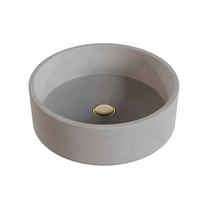 Luffy Circle Vessel Powder Sink - 16.5"