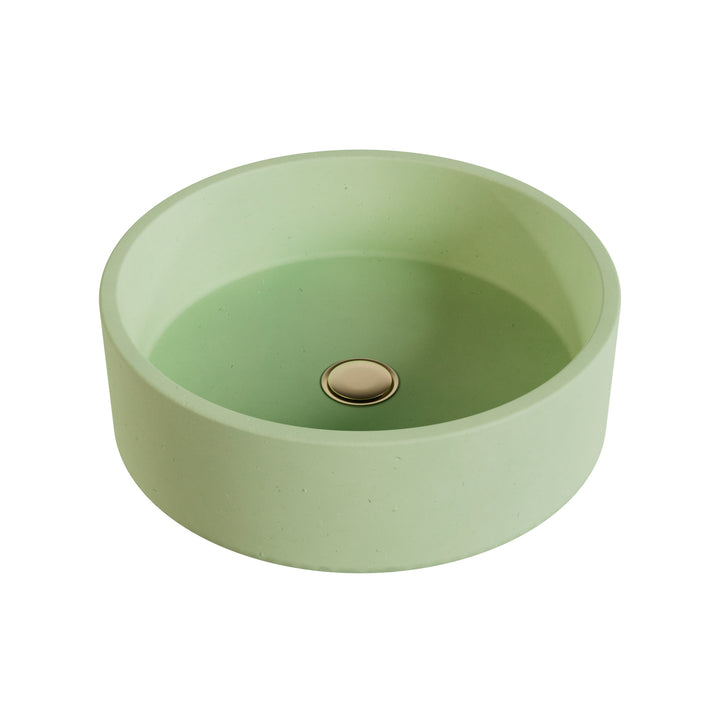 Luffy Circle Vessel Powder Sink - 16.5"