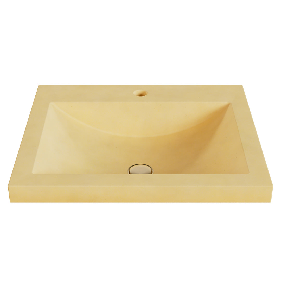 Nero Barrel Drop-In Faucet Ledge Sink - 22"