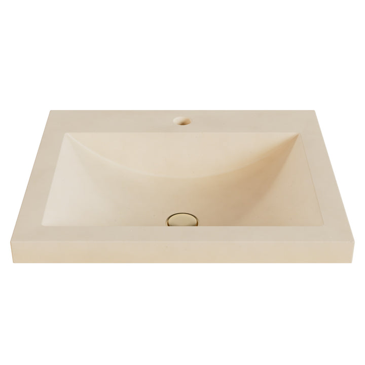 Nero Barrel Drop-In Faucet Ledge Sink - 22"