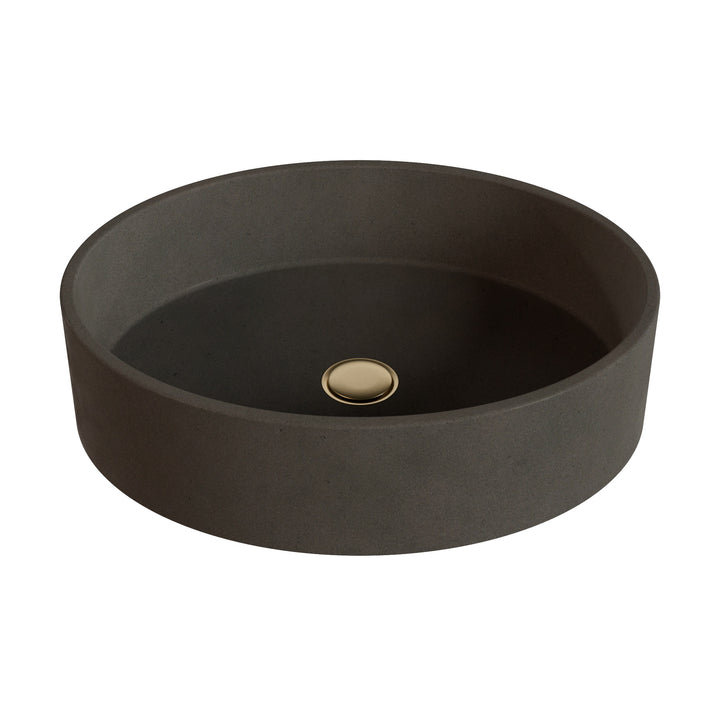 Usopp Oval Vessel Powder Sink - 16.5"