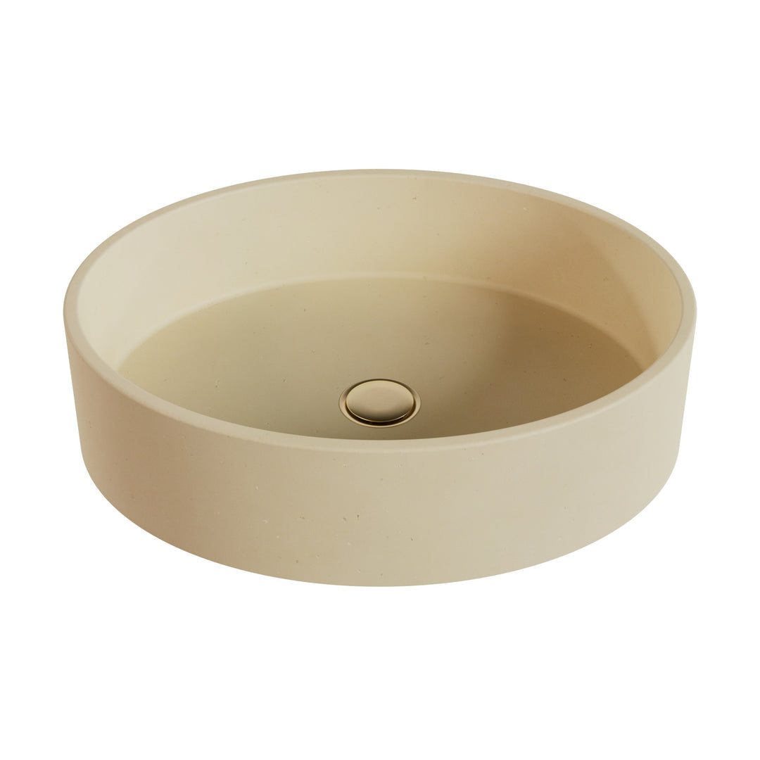 Usopp Oval Vessel Powder Sink - 16.5"