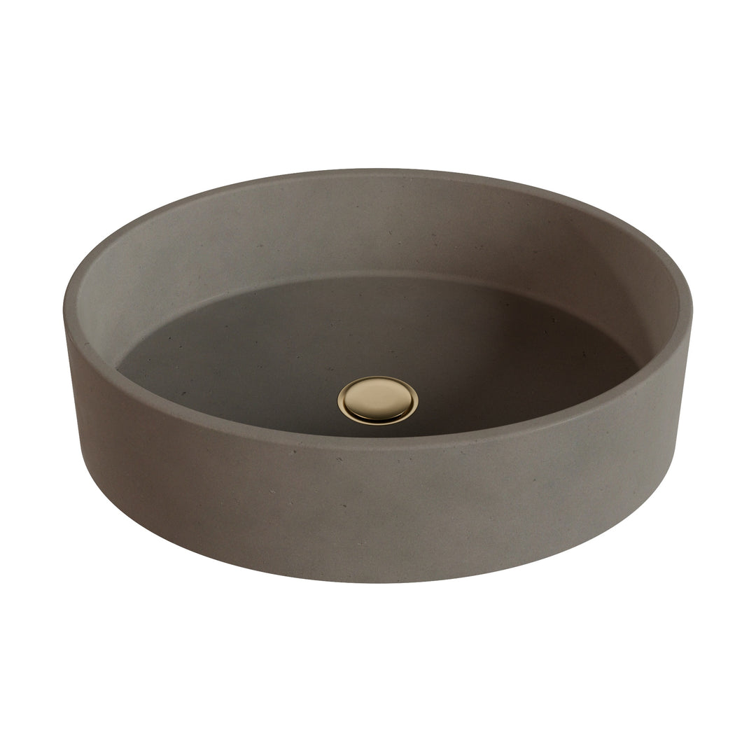 Usopp Oval Vessel Powder Sink - 16.5"