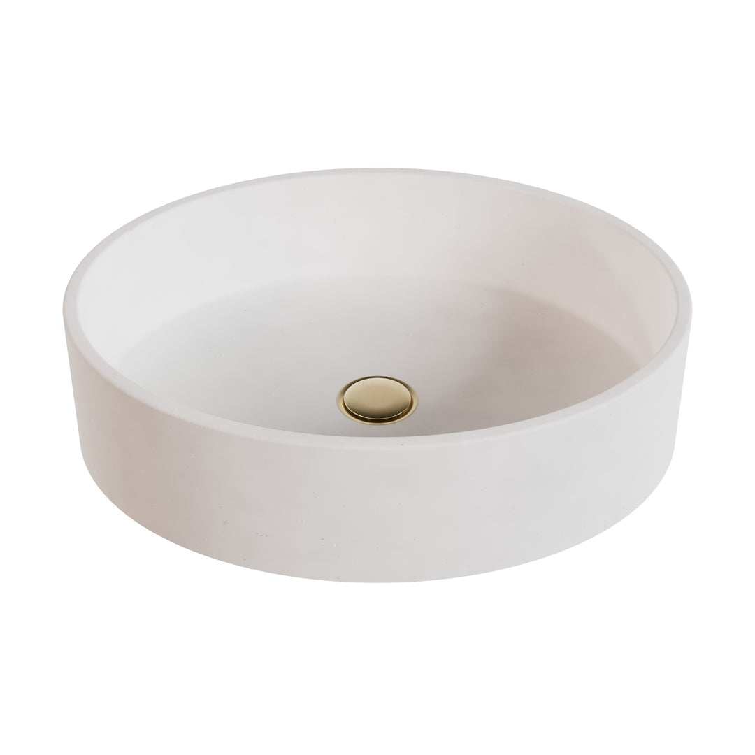 Usopp Oval Vessel Powder Sink - 16.5"