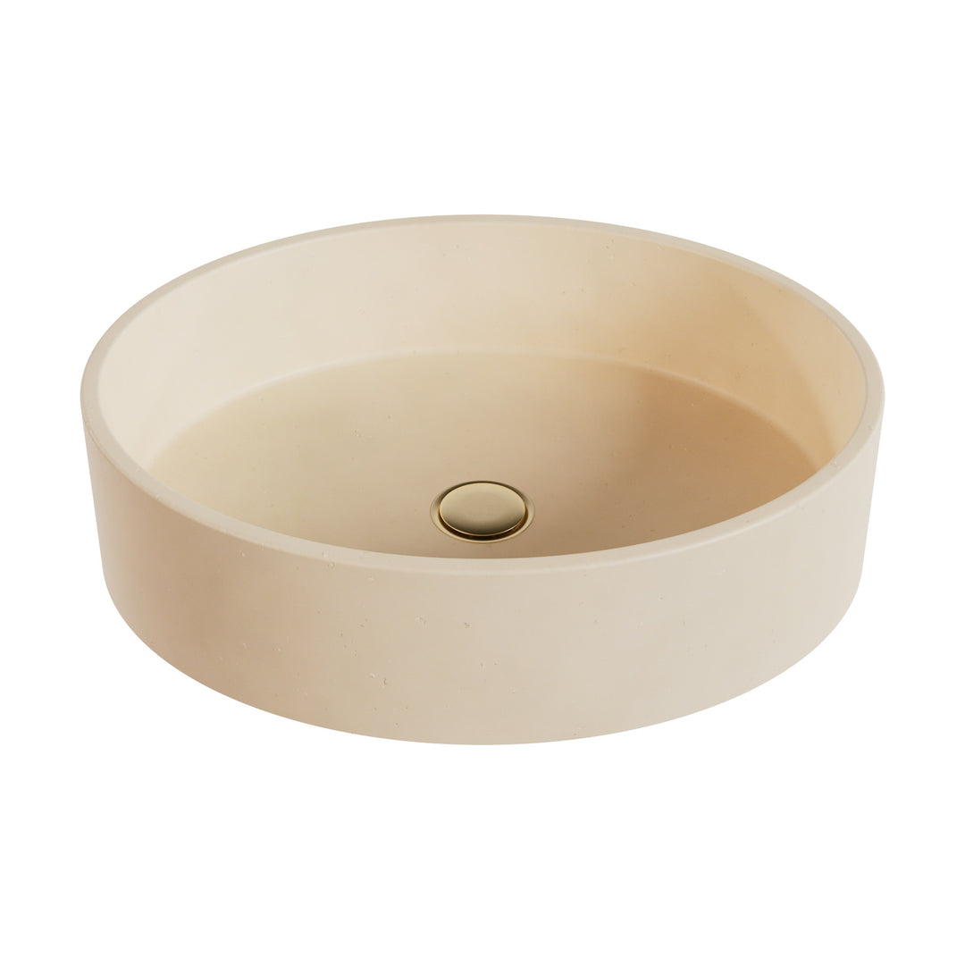 Usopp Oval Vessel Powder Sink - 16.5"