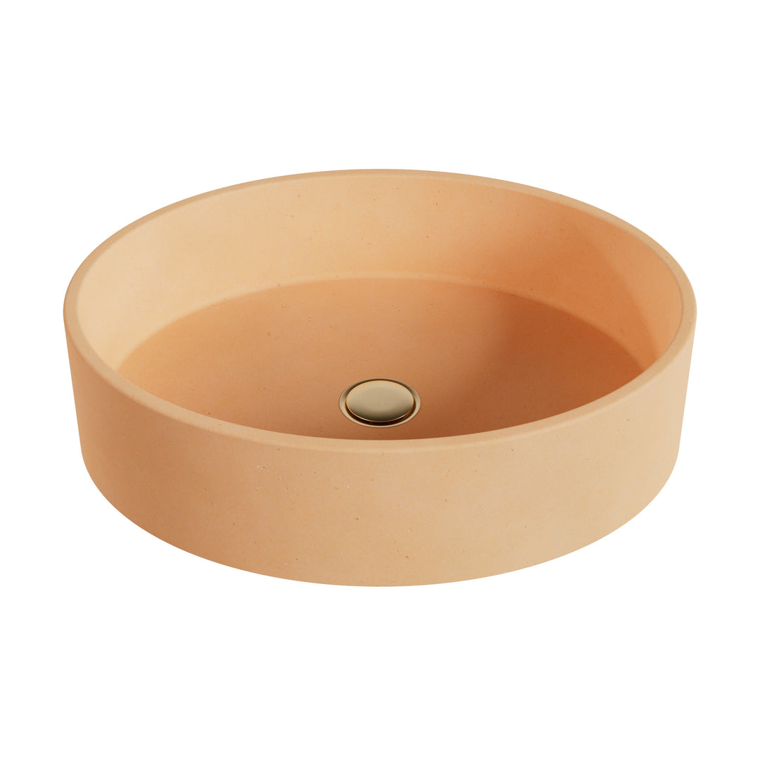 Usopp Oval Vessel Powder Sink - 16.5"