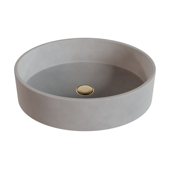 Usopp Oval Vessel Powder Sink - 16.5"