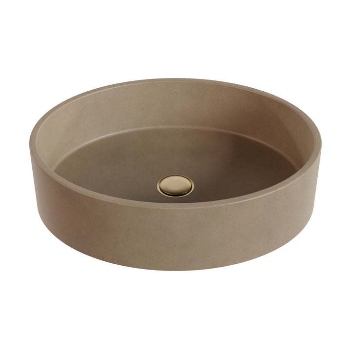 Usopp Oval Vessel Powder Sink - 16.5"