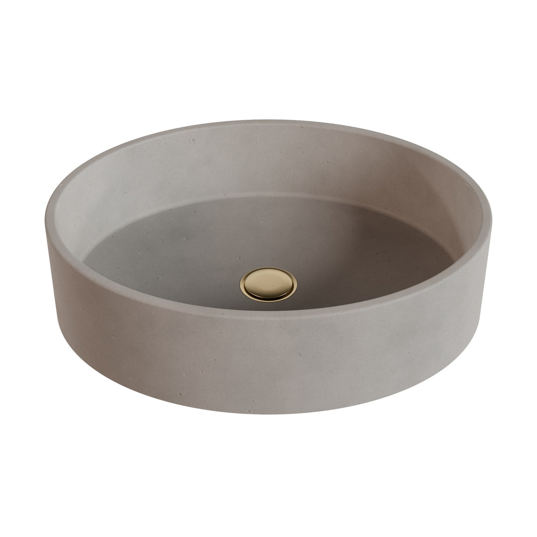 Usopp Oval Vessel Powder Sink - 16.5"