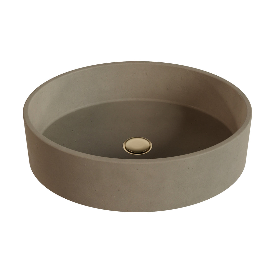 Usopp Oval Vessel Powder Sink - 16.5"