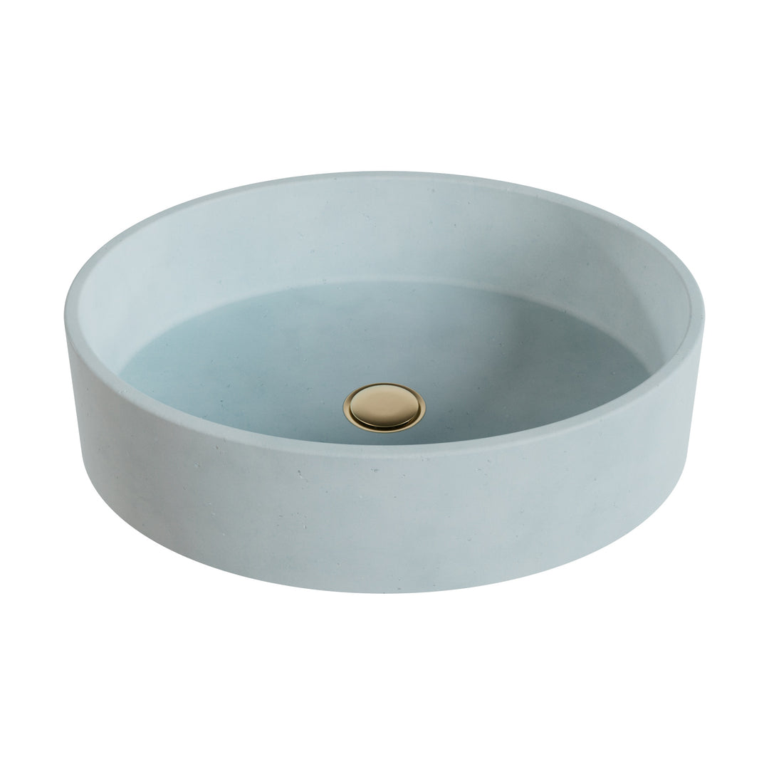 Usopp Oval Vessel Powder Sink - 16.5"