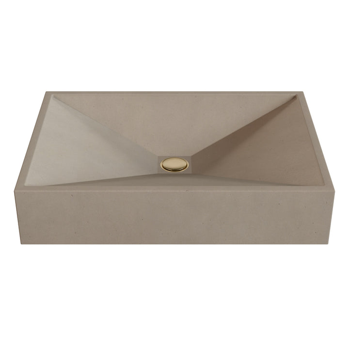 Zoro Prism Vessel Sink - 24"