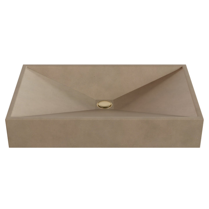 Zoro Prism Vessel Sink - 28"