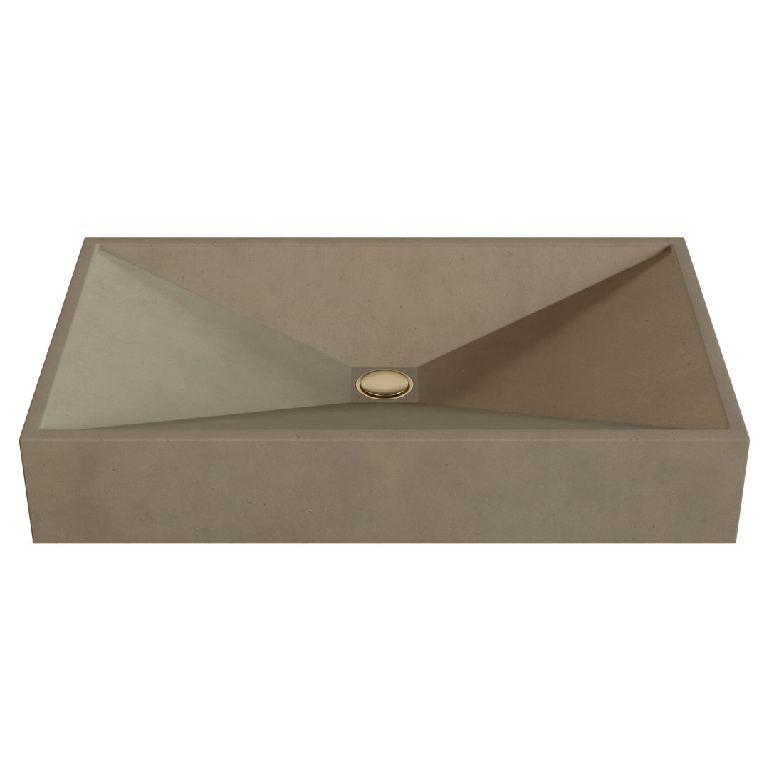 Zoro Prism Vessel Sink - 28"